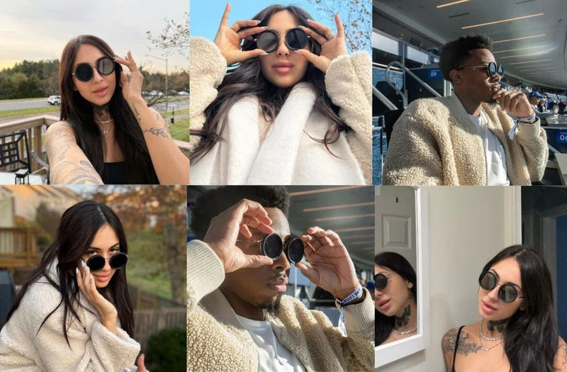 Adjustable sun glasses for every lighting condition