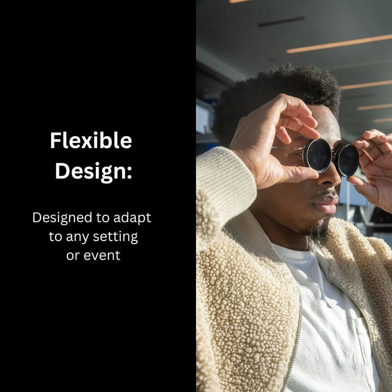 Adjustable sun glasses for every lighting condition